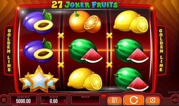 27 Joker Fruits