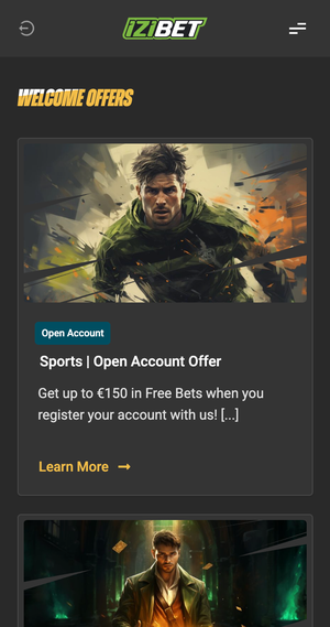 Welcome offers
