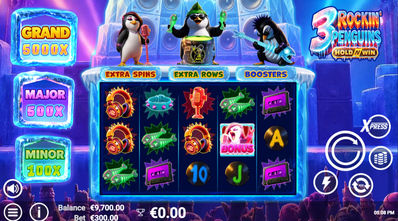 3 Rockin Penguins