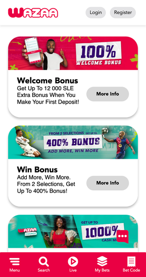 Wazaa Bet Promotions