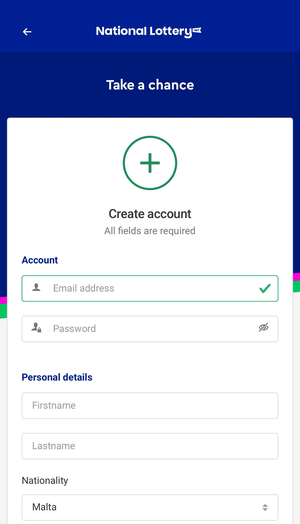 Create Account