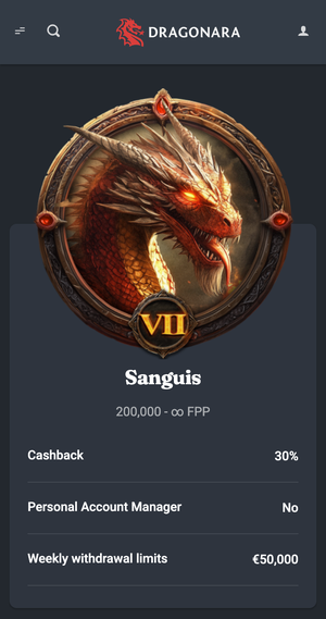 VIP Levels