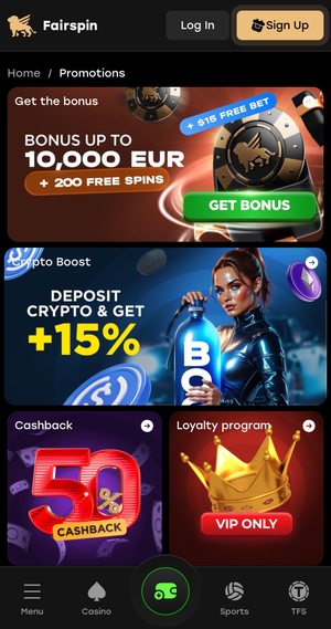 Fairspin Promotions