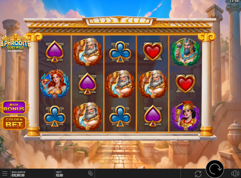 Aphrodite Goes Wild RushingWilds