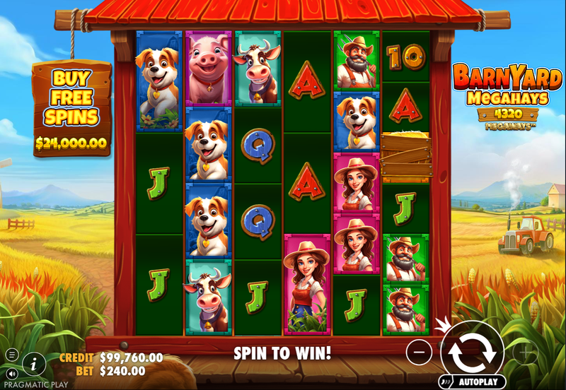 Barnyard Megahays Megaways