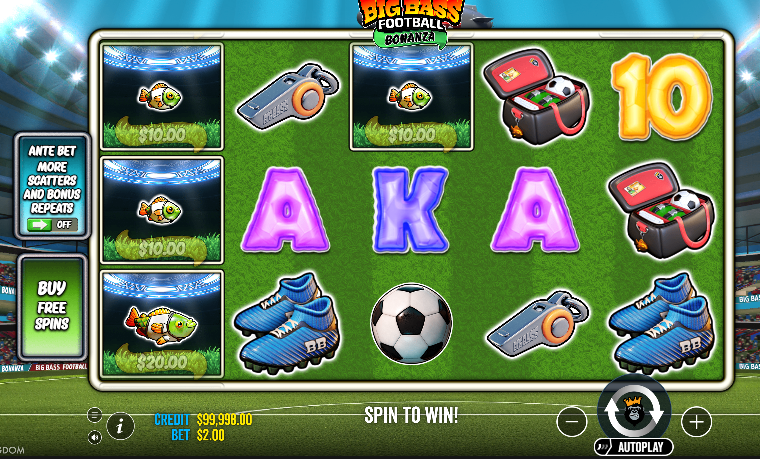 Big Bass Football Bonanza