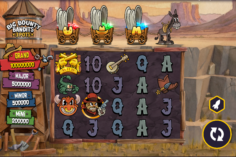 Big Bounty Bandits: 3 Pots