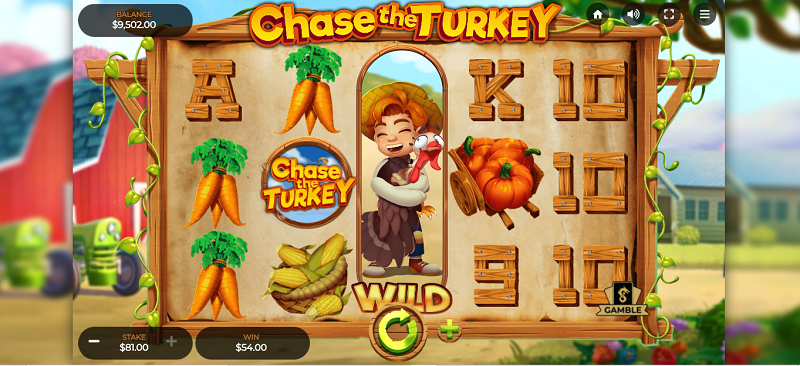 Chase the turkey