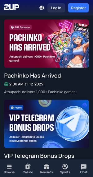 2UP Casino Promotions