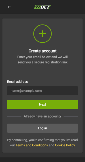 Create account