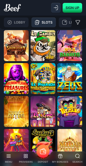 Beef Casino Slots