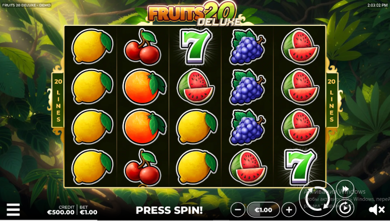 Fruits 20 Deluxe