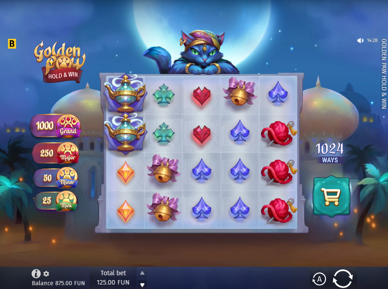Golden Paw Hold & Win