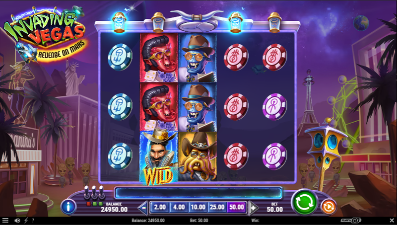 Invading Vegas Revenge on Mars