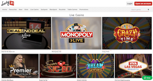 Lucky 31 Casino Review