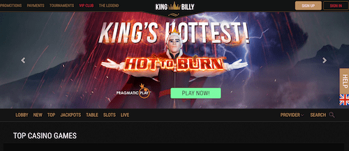King Billy Casino Review King Billy Casino Review