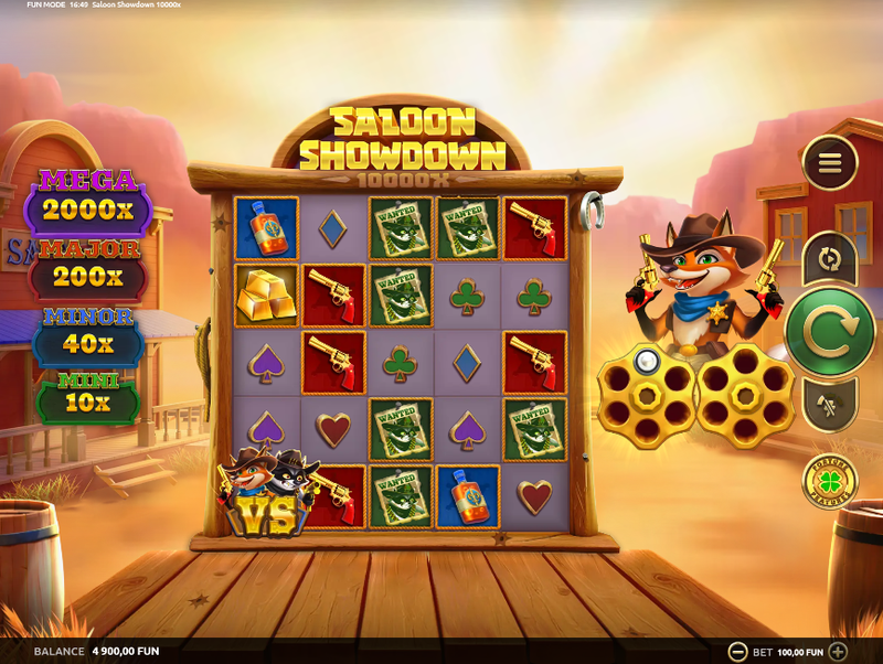 Saloon Showdown 10,000x