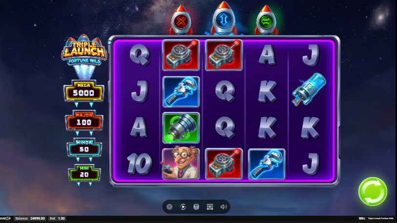 Triple Launch Fortune Wild