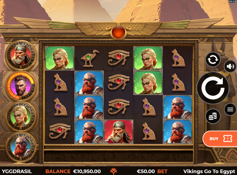 Vikings Go To Egypt Wild Fight