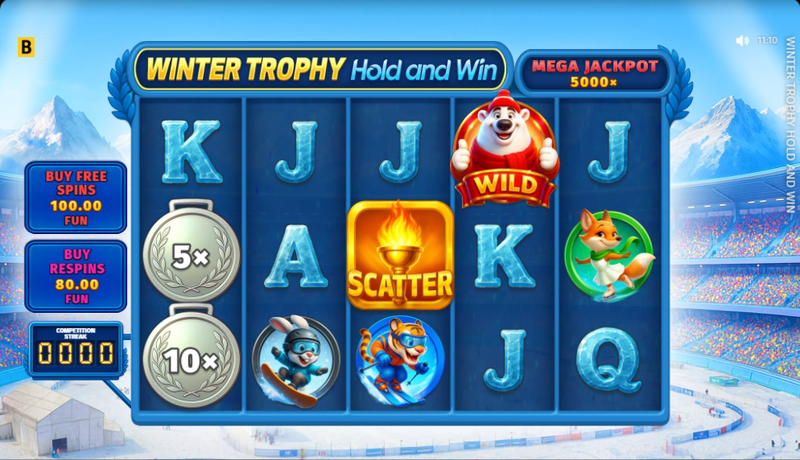 Winter Trophy Hold and Win